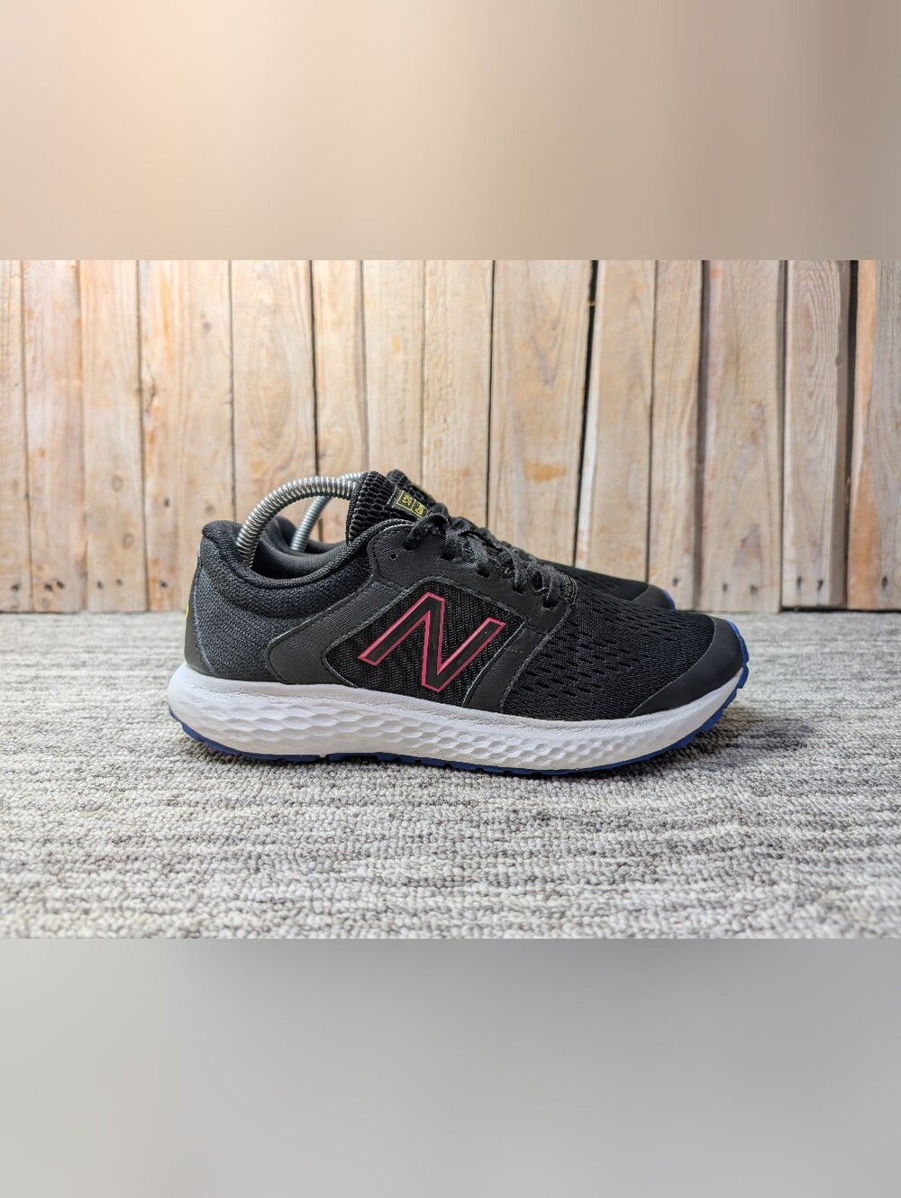 Women's New Balance 520 v5 Comfort Ride - Black/Pink - Size 10 Women